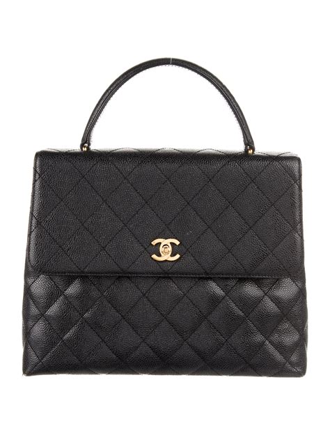 Chanel top handle bag